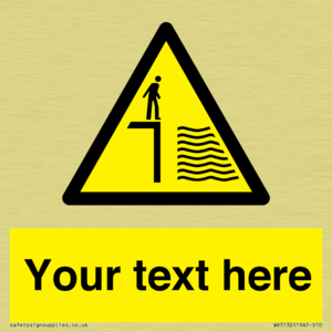 Custom Deep Water Sign